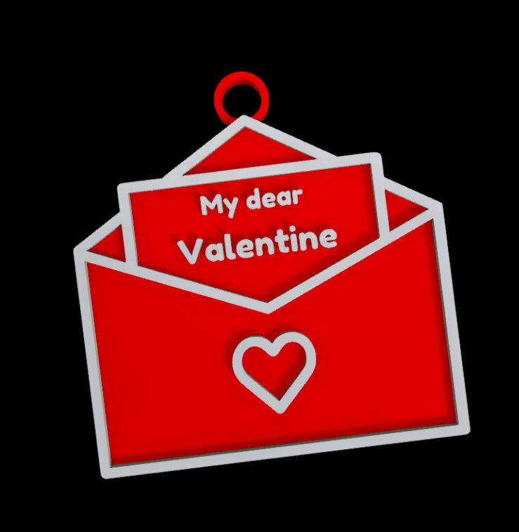 3-D printed Valentine’s Day gift tags(please read description)