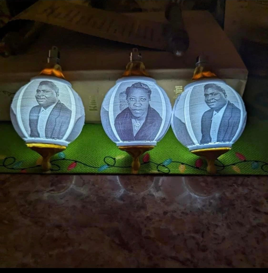 Customize 3-D print ornament(please read description)