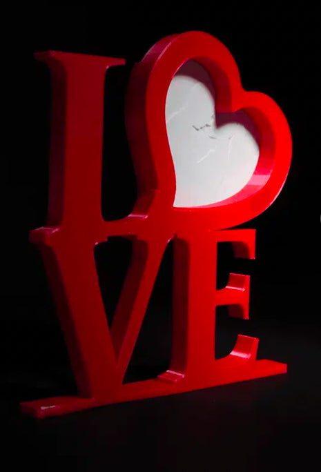 Personalized love sign with picture ( please read description)